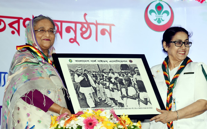 'গার্ল গাইডস শাখা খোলা হবে প্রত্যেক নারী শিক্ষা প্রতিষ্ঠানে '